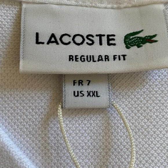 Lacoste Men's Cotton Regular Fit Polo Shirt , NEW - Picture 4 of 6